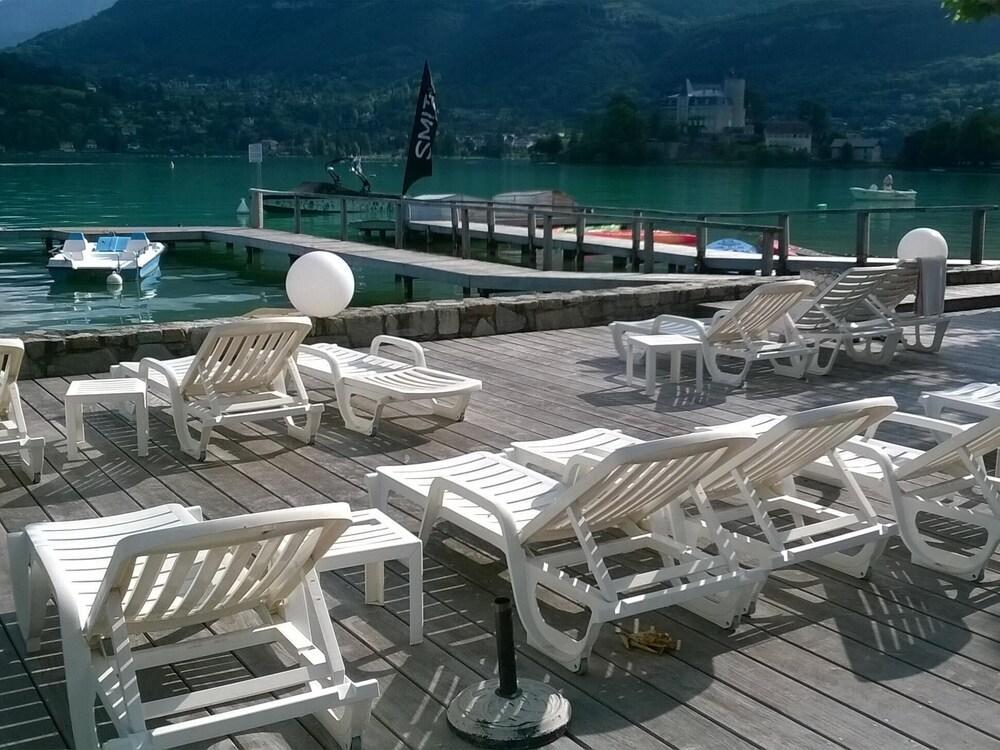 Studio Les Pieds Dans L'Eau Au Bord Du Lac D'Annecy デュアン エクステリア 写真
