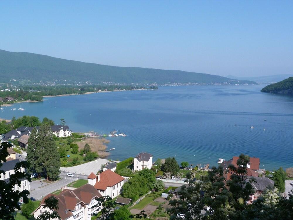 Studio Les Pieds Dans L'Eau Au Bord Du Lac D'Annecy デュアン エクステリア 写真