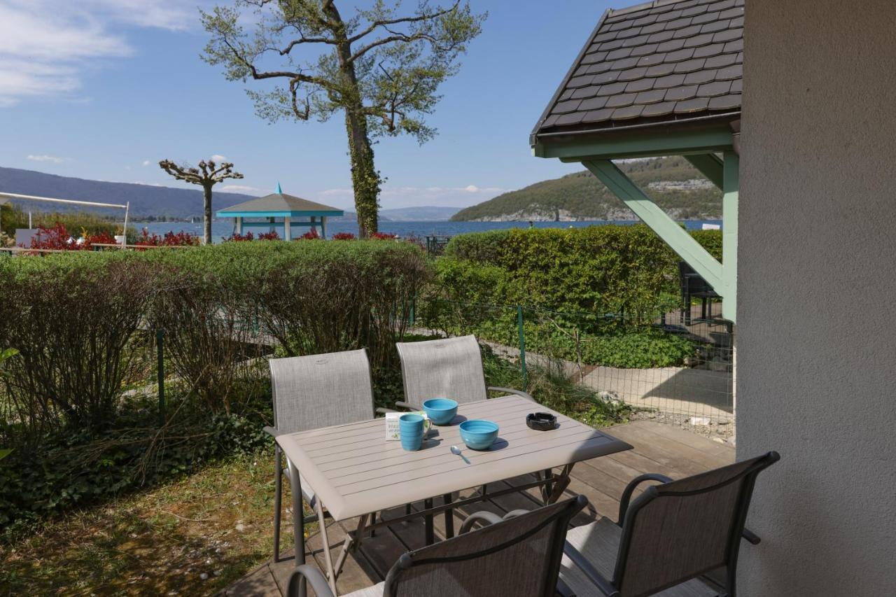 Studio Les Pieds Dans L'Eau Au Bord Du Lac D'Annecy デュアン エクステリア 写真