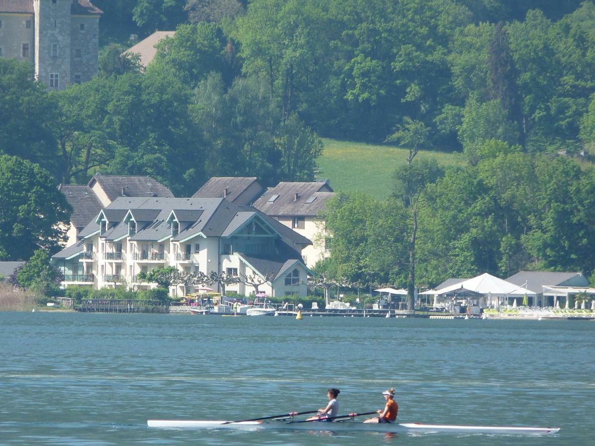 Studio Les Pieds Dans L'Eau Au Bord Du Lac D'Annecy デュアン エクステリア 写真