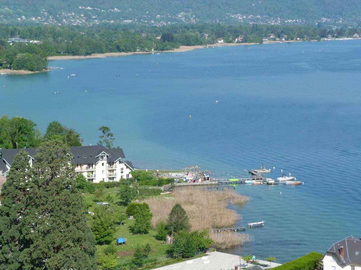 Studio Les Pieds Dans L'Eau Au Bord Du Lac D'Annecy デュアン エクステリア 写真